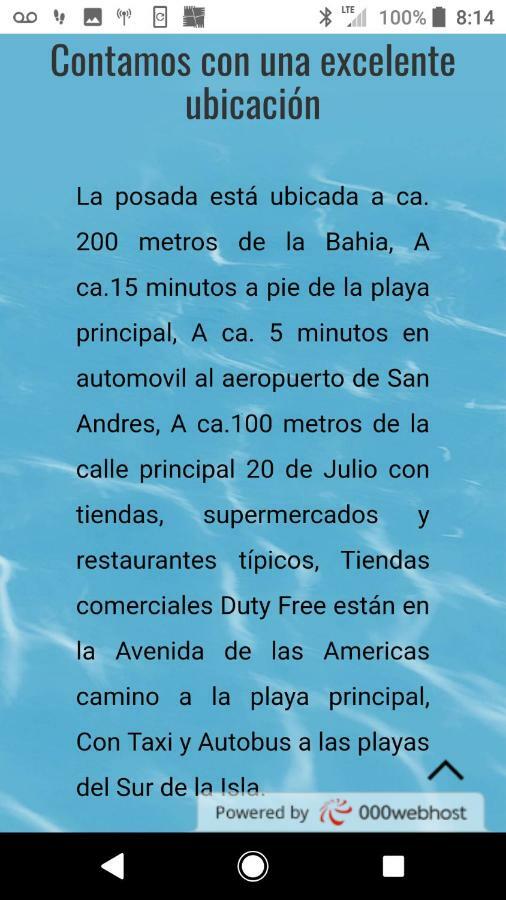 Posada Miss Joyce House San Andres  Bagian luar foto